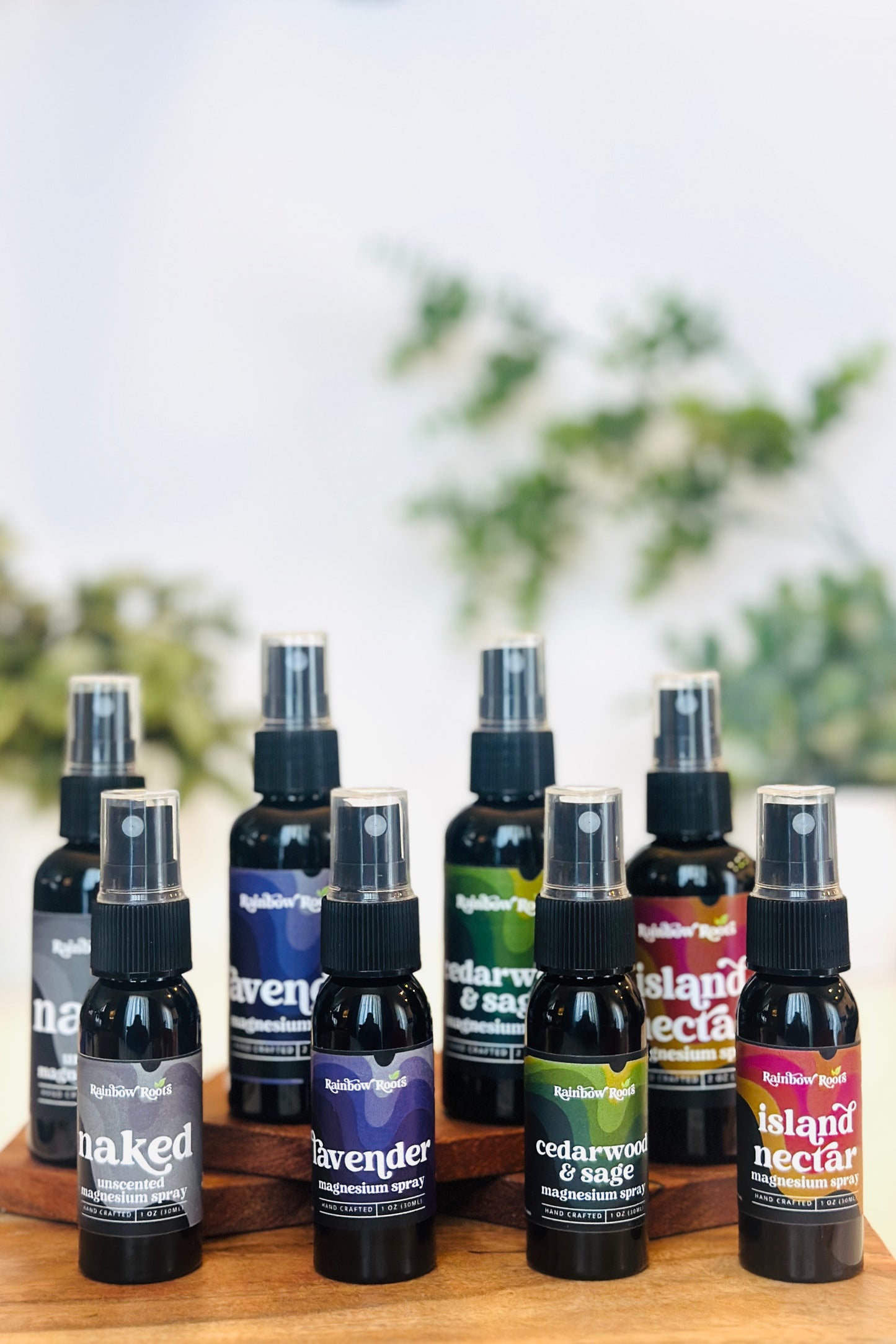 Magnesium Spray | Muscle Relief & Better Sleep | Topical Magnesium Chloride Oil - Fast-Absorbing | Rainbow Roots