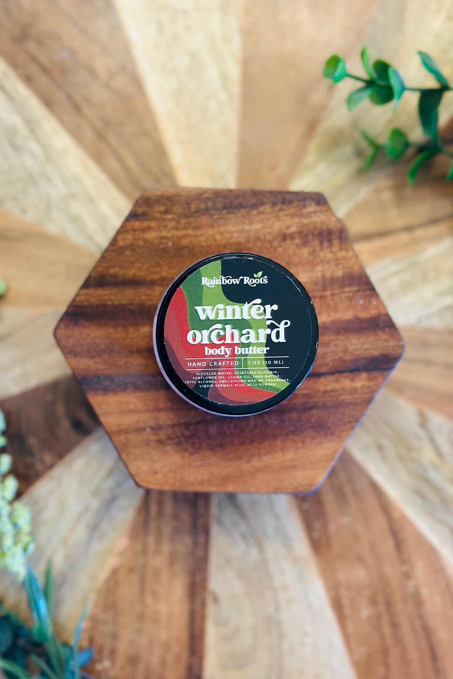 Winter Orchard Body Butter | Handcrafted - Emulsified - Hydrating | 1oz - 4oz - 8oz | Rainbow Roots