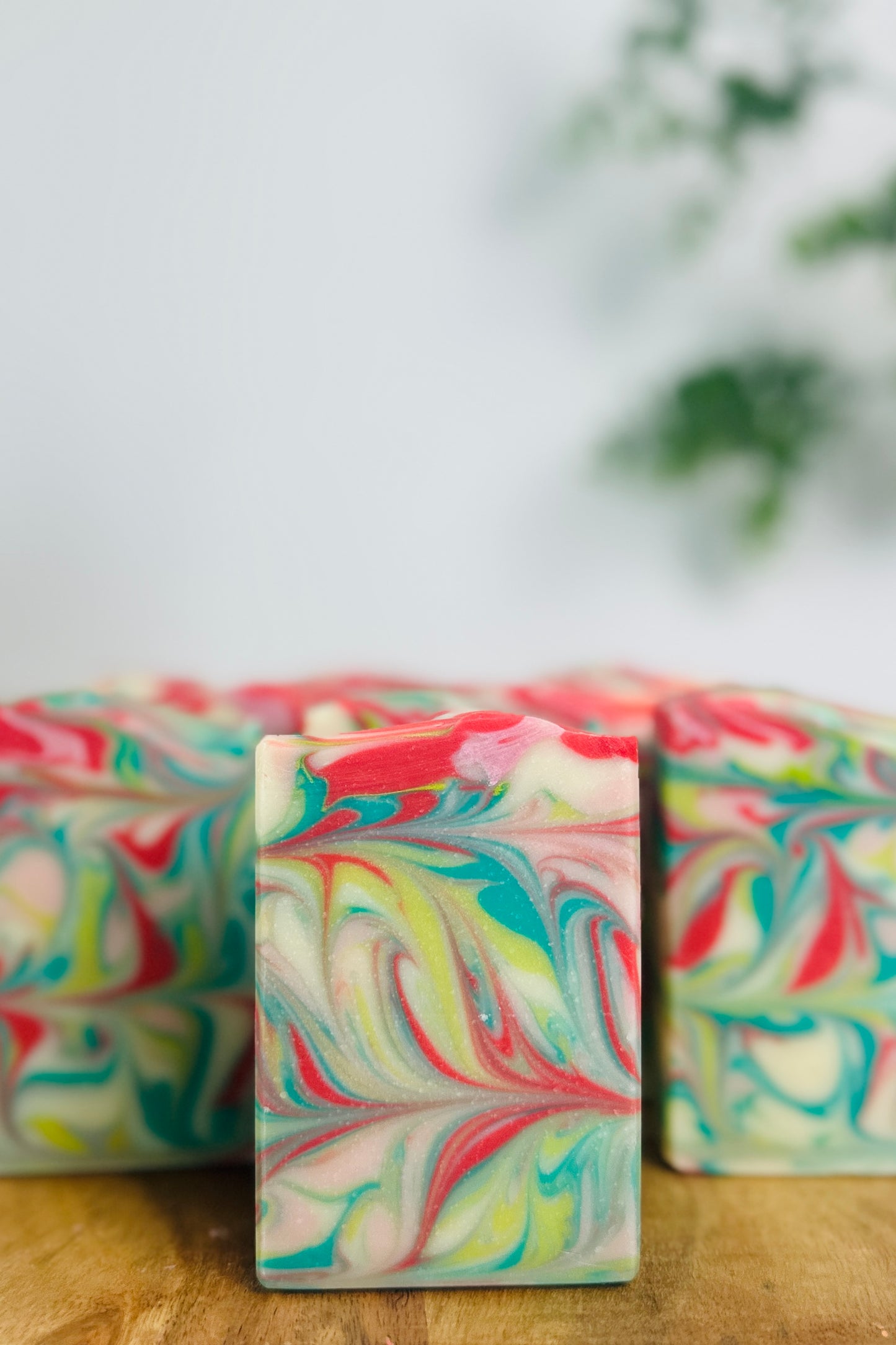 Black Raspberry & Vanilla | Handcrafted Vegan Cold Process Soap 4oz | Rainbow Roots