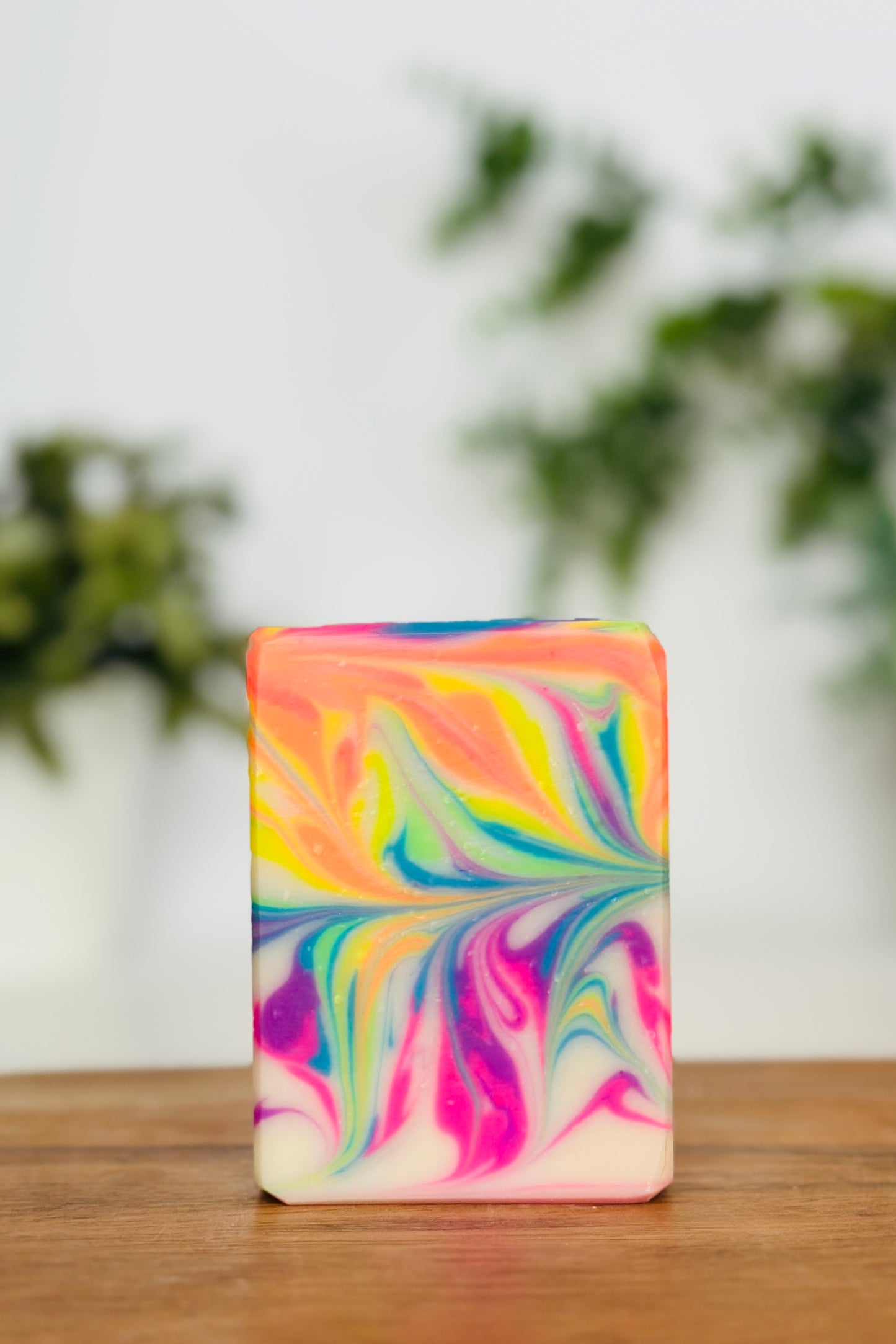 Fruity Flirt Soap | Handcrafted Vegan Cold Process Soap 4oz | Rainbow Roots