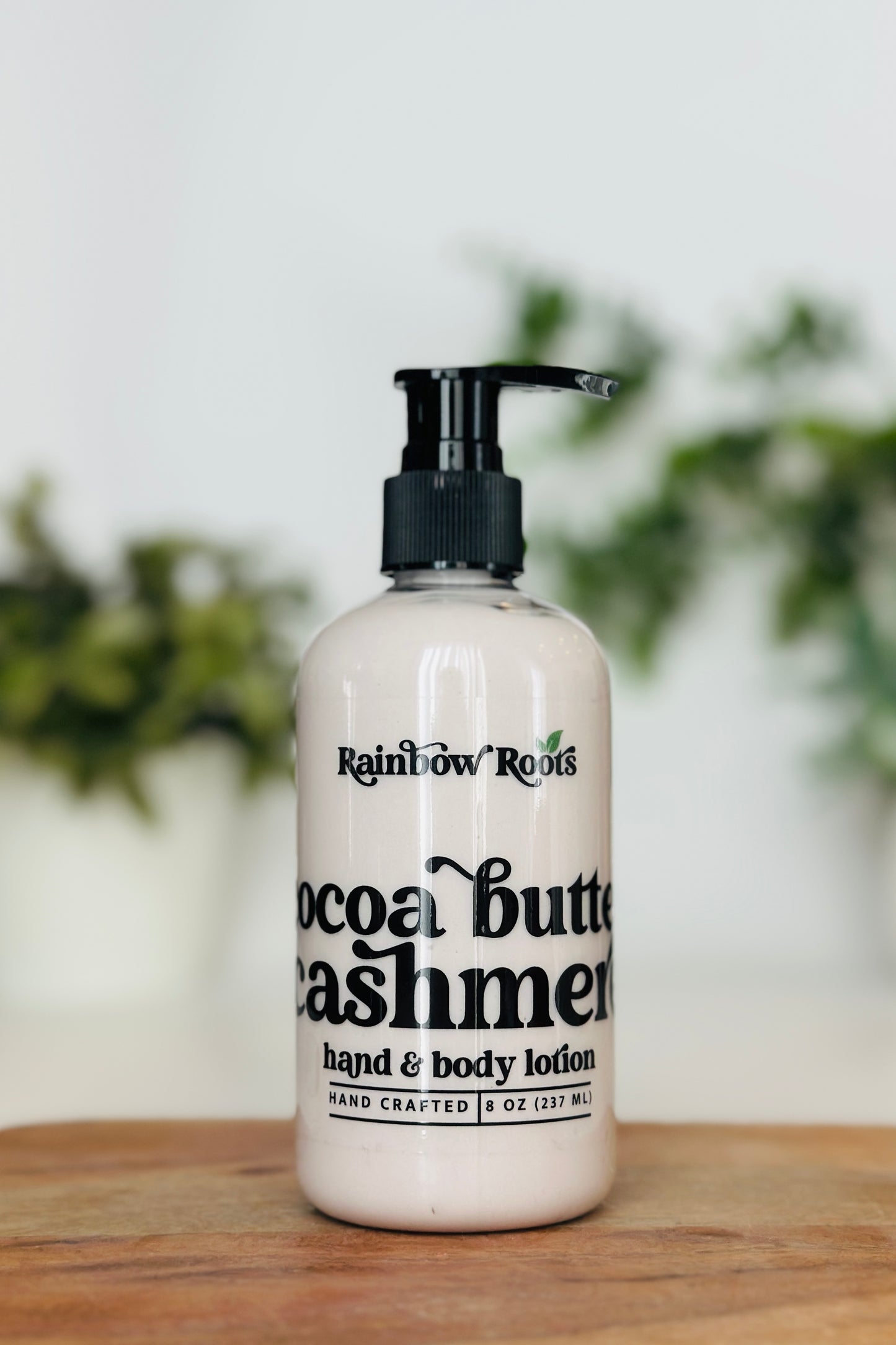 Cocoa Butter Cashmere Hand & Body Lotion | Handcrafted - Lightweight - Small Batch | Rainbow Roots