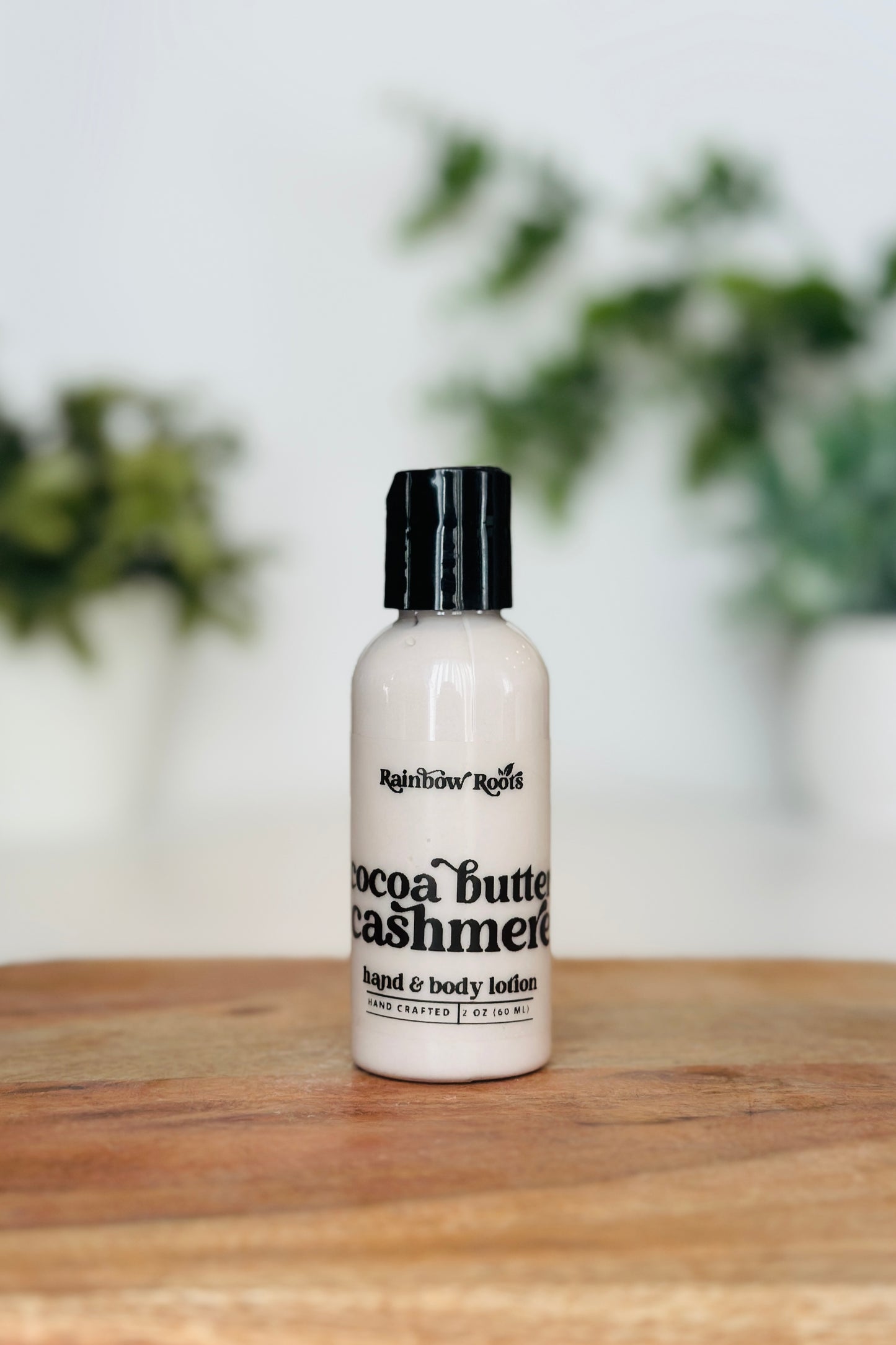 Cocoa Butter Cashmere Hand & Body Lotion | Handcrafted - Lightweight - Small Batch | Rainbow Roots