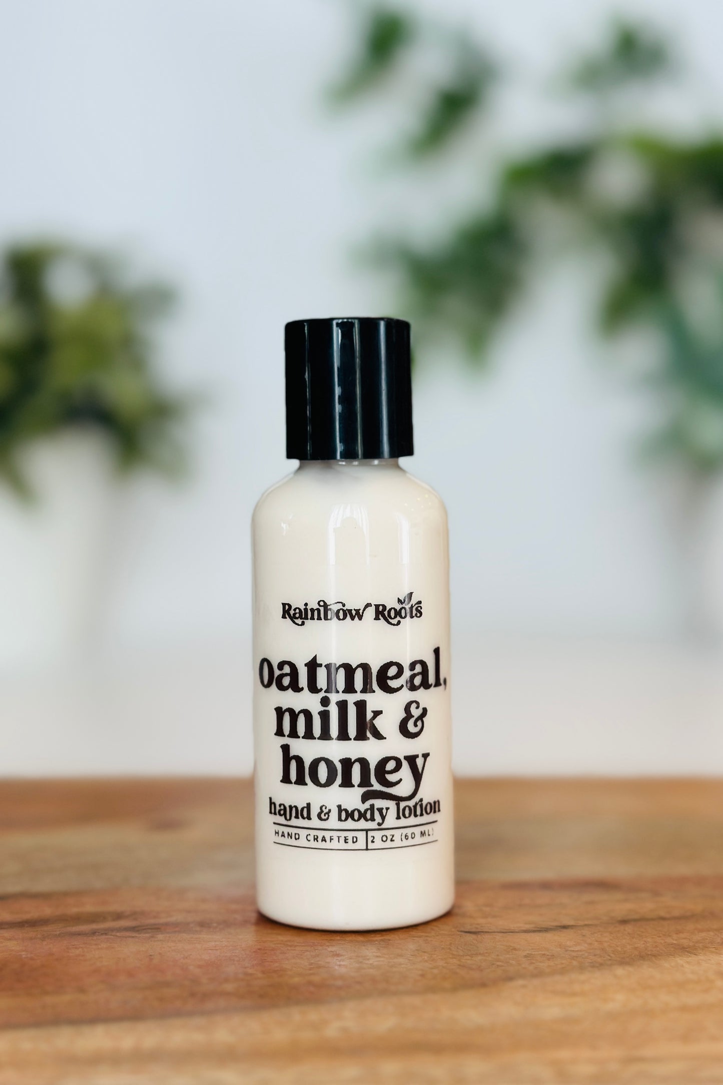 Oatmeal, Milk & Honey Hand & Body Lotion | Handcrafted - Lightweight - Small Batch | Rainbow Roots