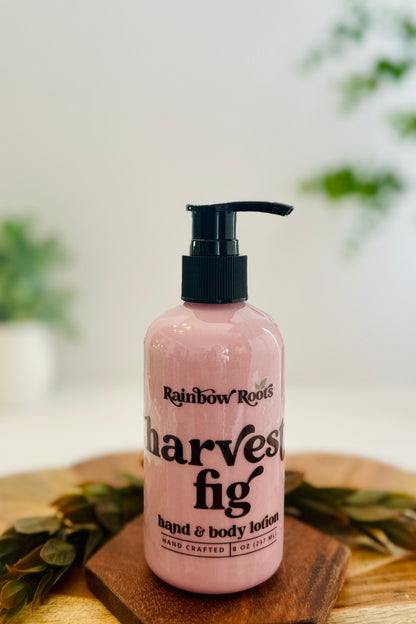 Harvest Fig Hand & Body Lotion | Handcrafted - Lightweight - Small Batch | Rainbow Roots