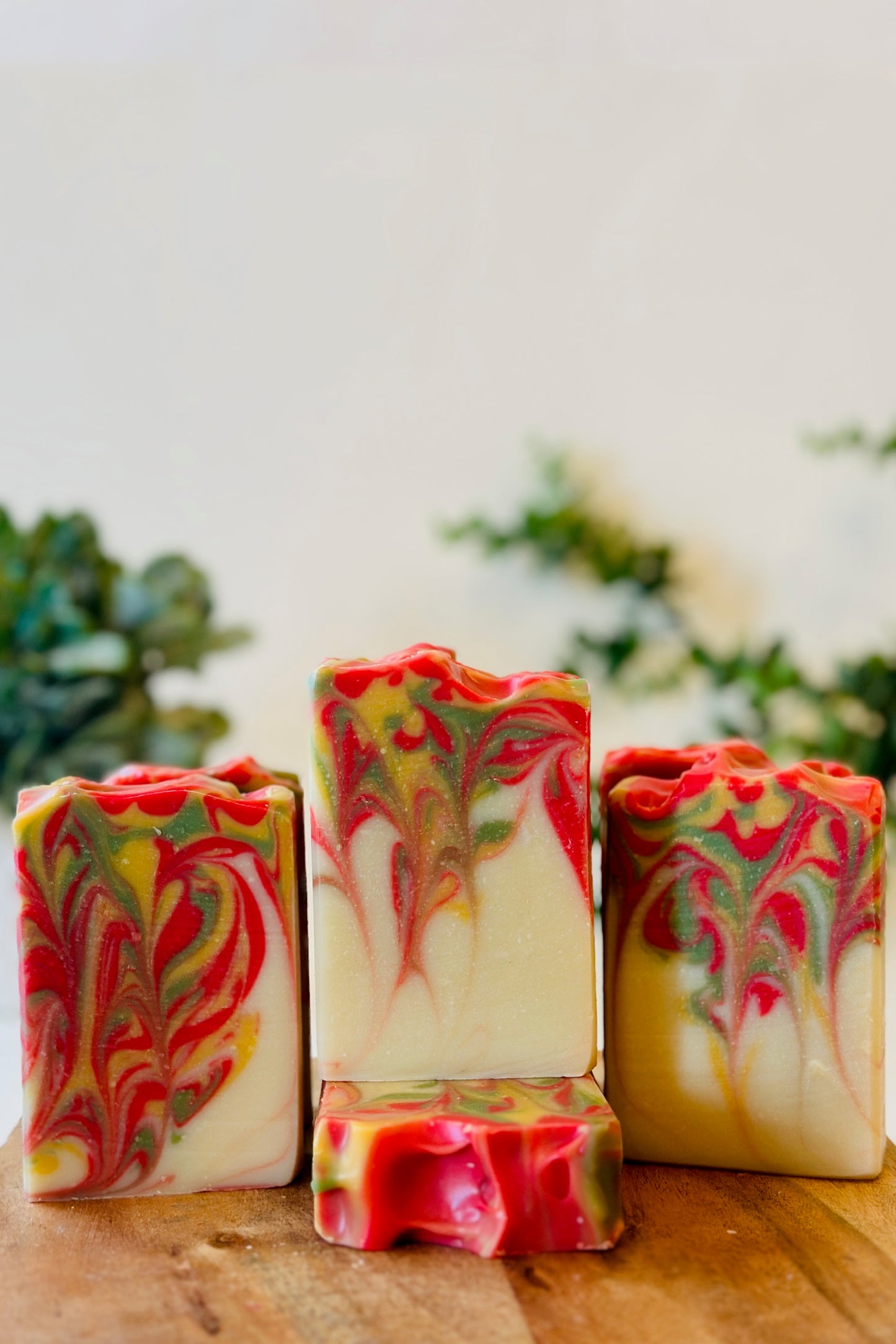 Falling Leaves | Handcrafted Vegan Cold Process Soap 4oz | Rainbow Roots