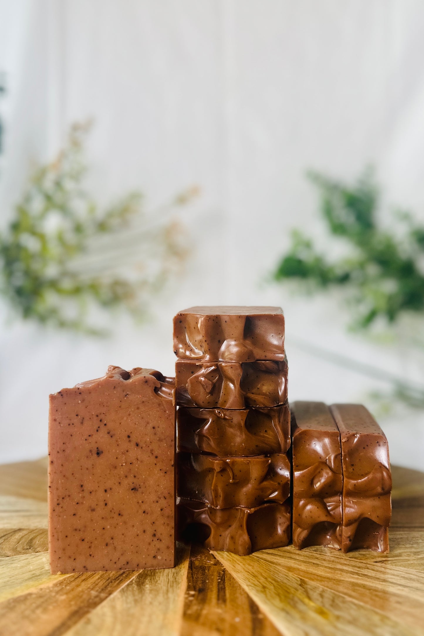 Pumpkin Scrub Latte [PSL] | Handcrafted Vegan Cold Process Soap 4oz | Rainbow Roots