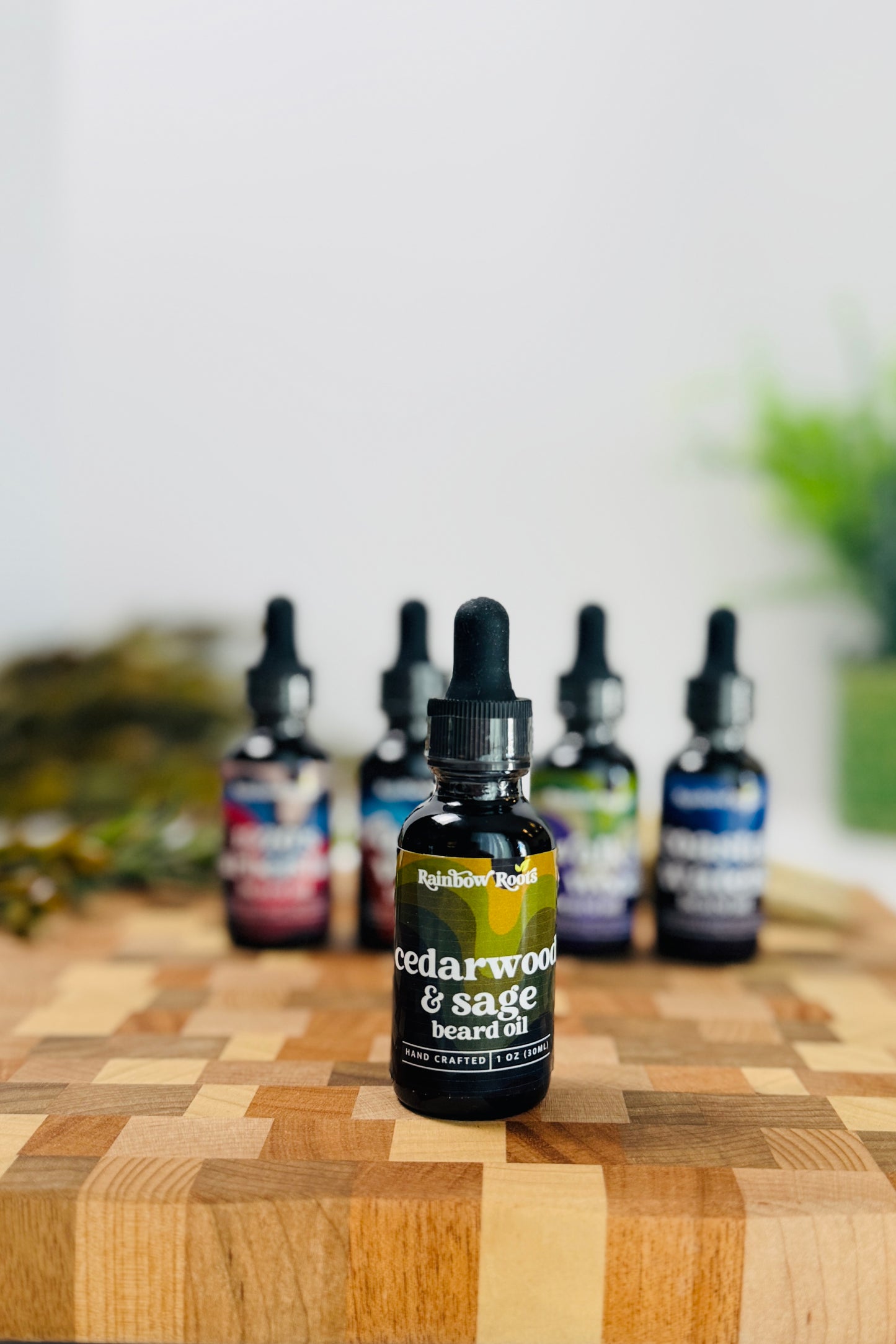 Handcrafted Beard Oil | Soften - Nourish - Strengthen | 1 oz | Rainbow Roots