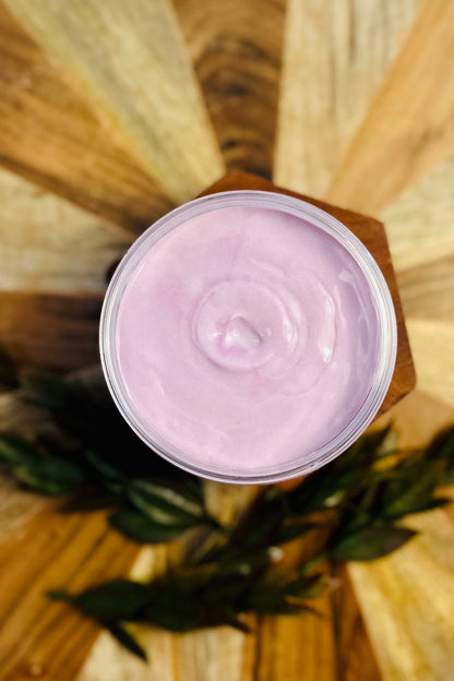 Sea Salt & Orchid Body Butter | Handcrafted - Emulsified - Hydrating | 1oz - 4oz - 8oz | Rainbow Roots