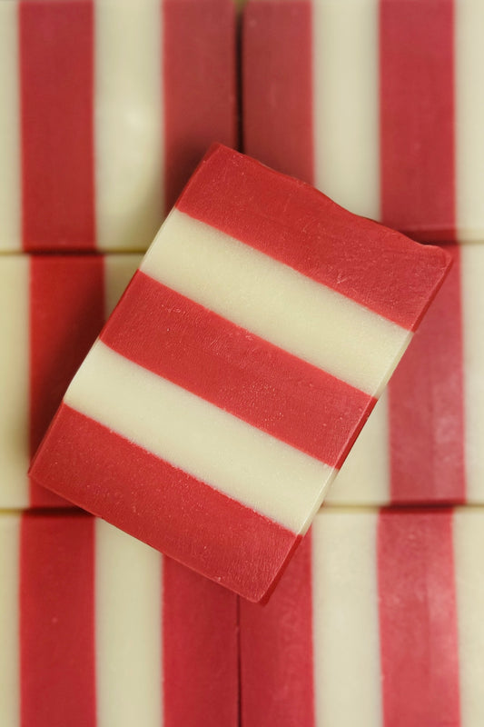 Peppermint | Handcrafted Vegan Cold Process Soap 4oz | Rainbow Roots