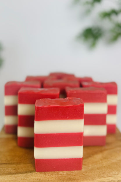 Peppermint | Handcrafted Vegan Cold Process Soap 4oz | Rainbow Roots