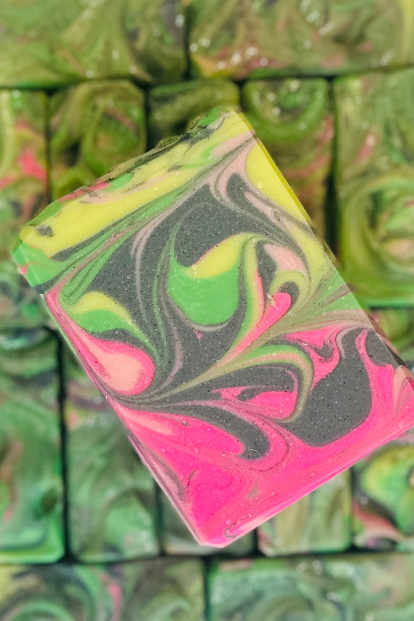 Defying Gravity Soap • Wicked-Inspired• | Handcrafted Vegan Cold Process Soap 4oz | Rainbow Roots