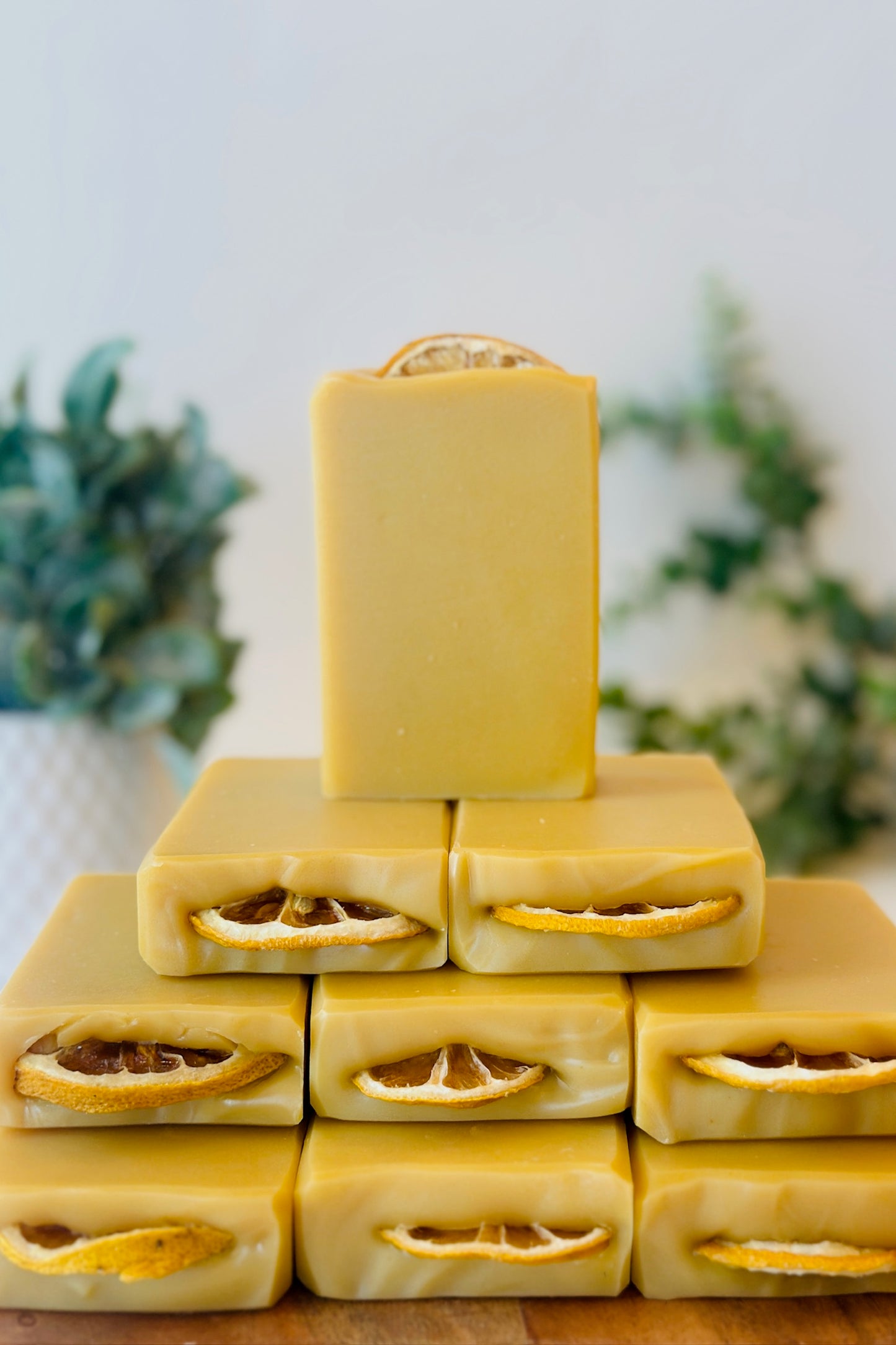 Fresh Lemon | Handcrafted Vegan Cold Process Soap 4oz | Rainbow Roots