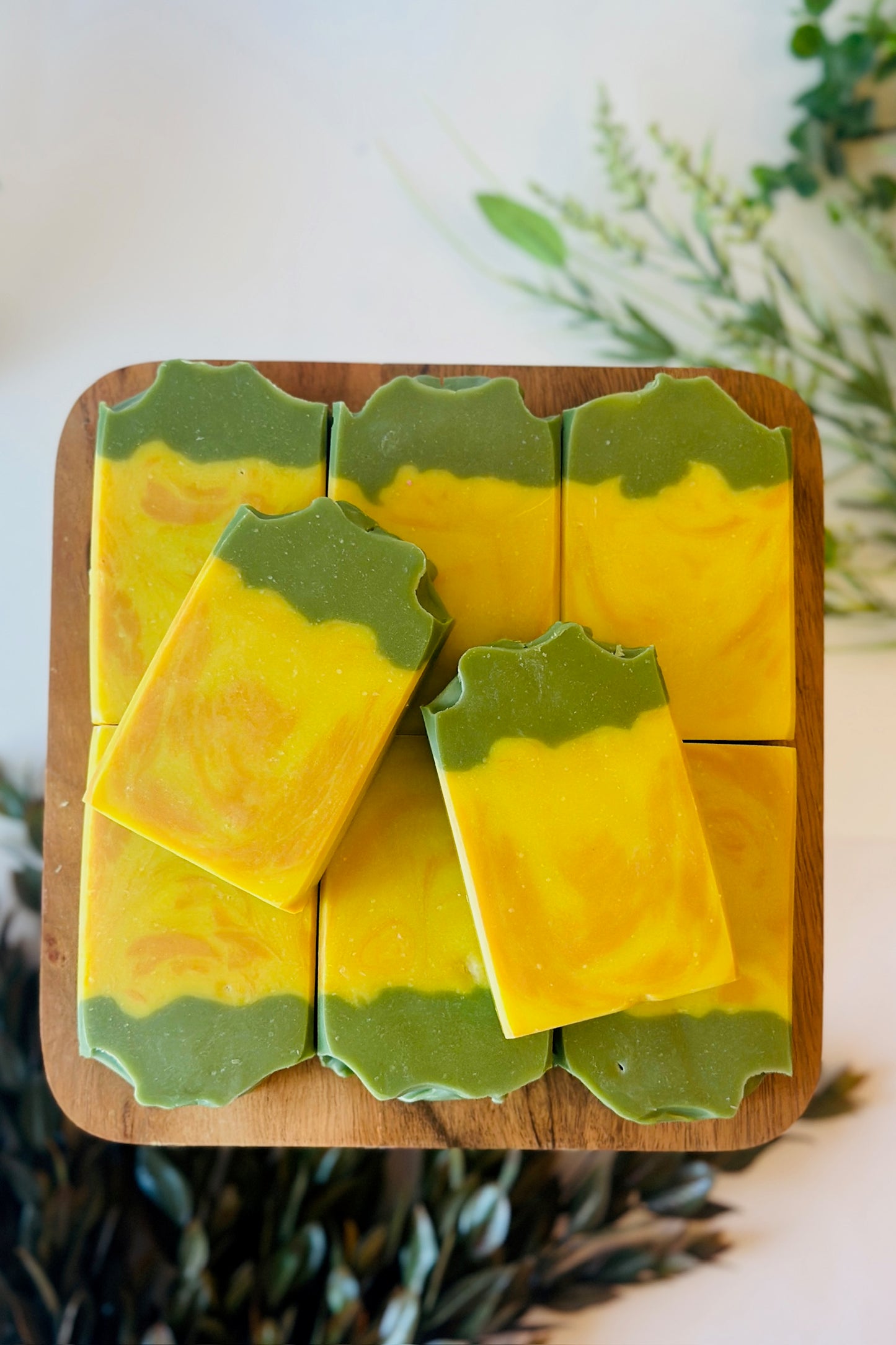 Pineapple Sage | Handcrafted Vegan Cold Process Soap 4oz | Rainbow Roots