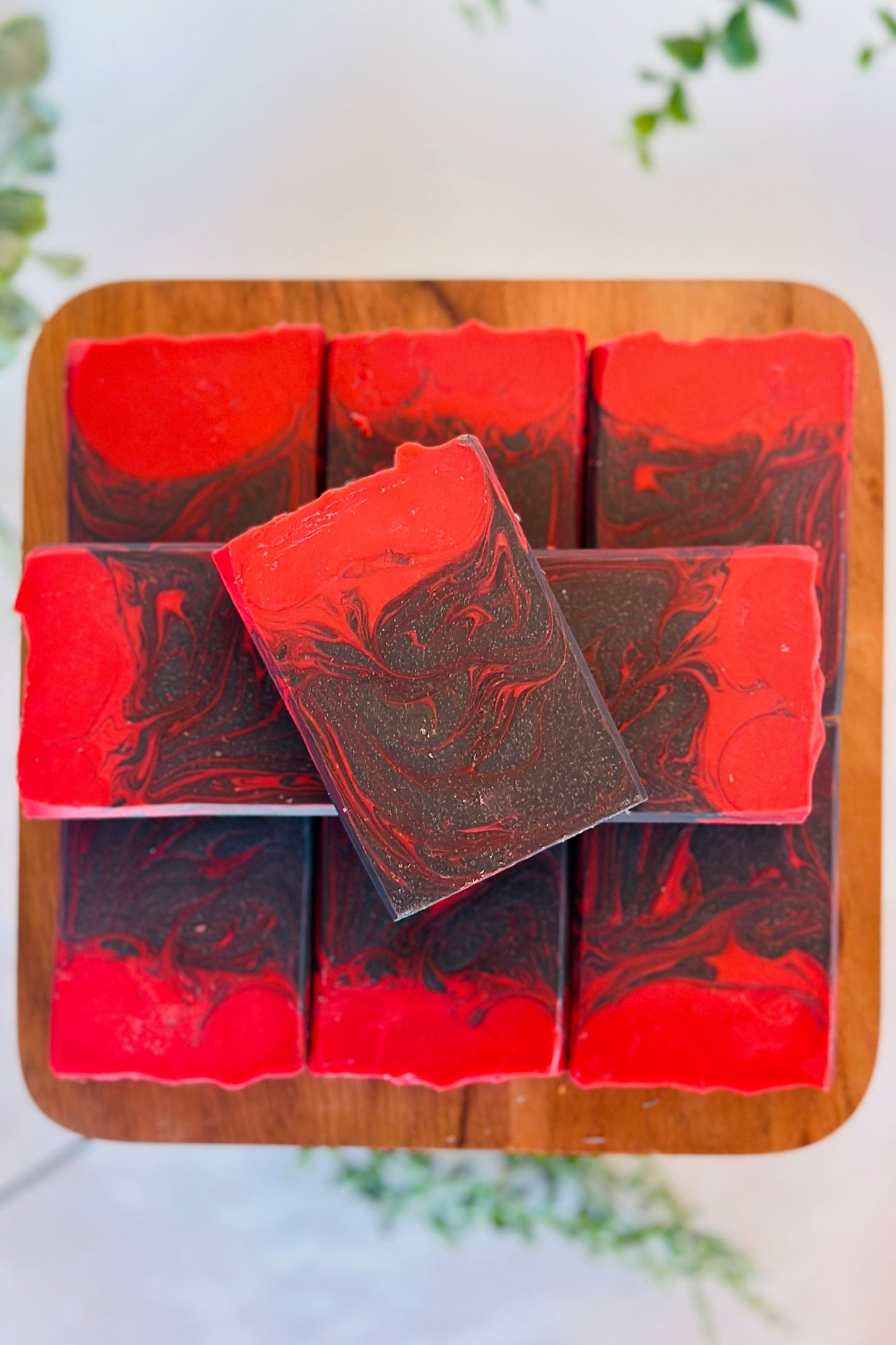 Wicked Cherry Halloween | Handcrafted Vegan Cold Process Soap 4oz | Rainbow Roots