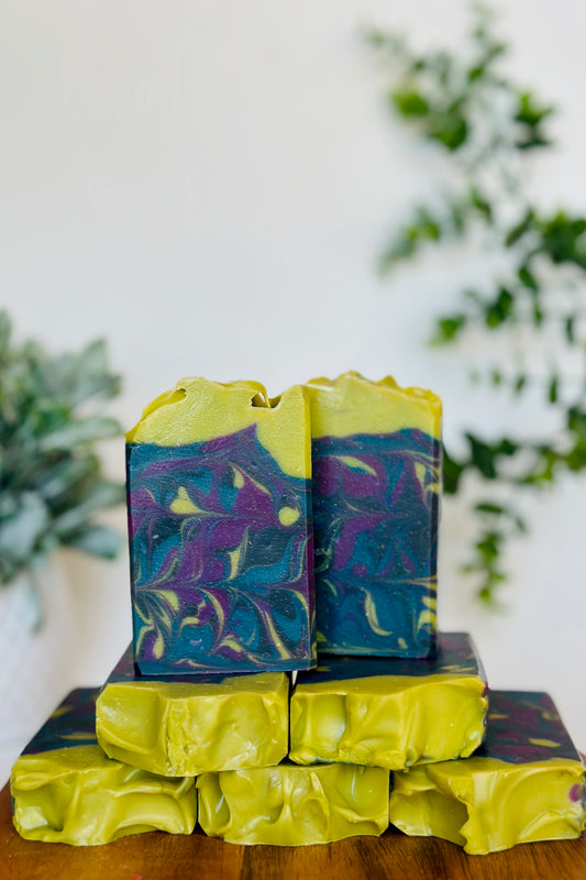 CLNK - [Cat Lady No Kids] | Handcrafted Vegan Cold Process Soap 4oz | Rainbow Roots