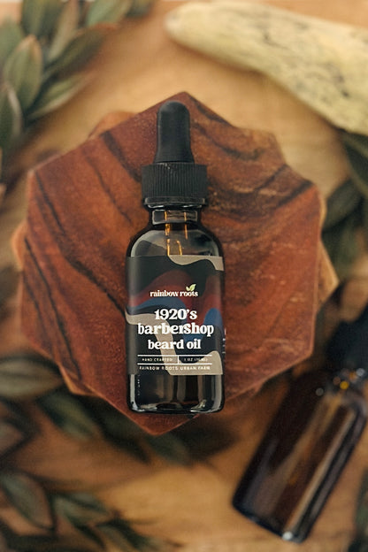 Handcrafted Beard Oil | Soften - Nourish - Strengthen | 1 oz | Rainbow Roots