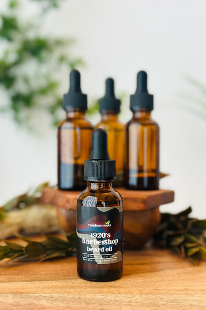 Handcrafted Beard Oil | Soften - Nourish - Strengthen | 1 oz | Rainbow Roots