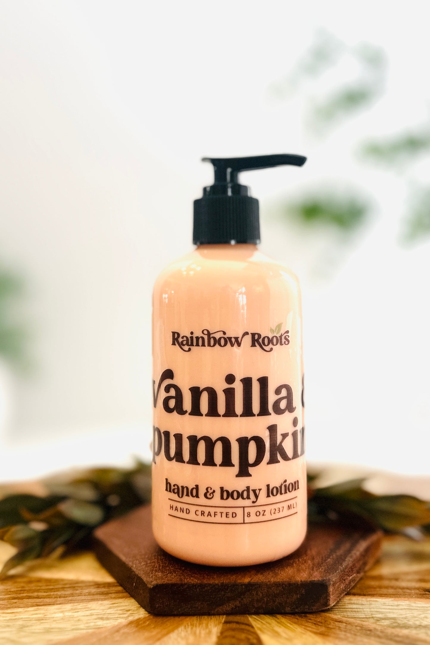 Vanilla Pumpkin Hand & Body Lotion | Handcrafted - Lightweight - Small Batch | Rainbow Roots