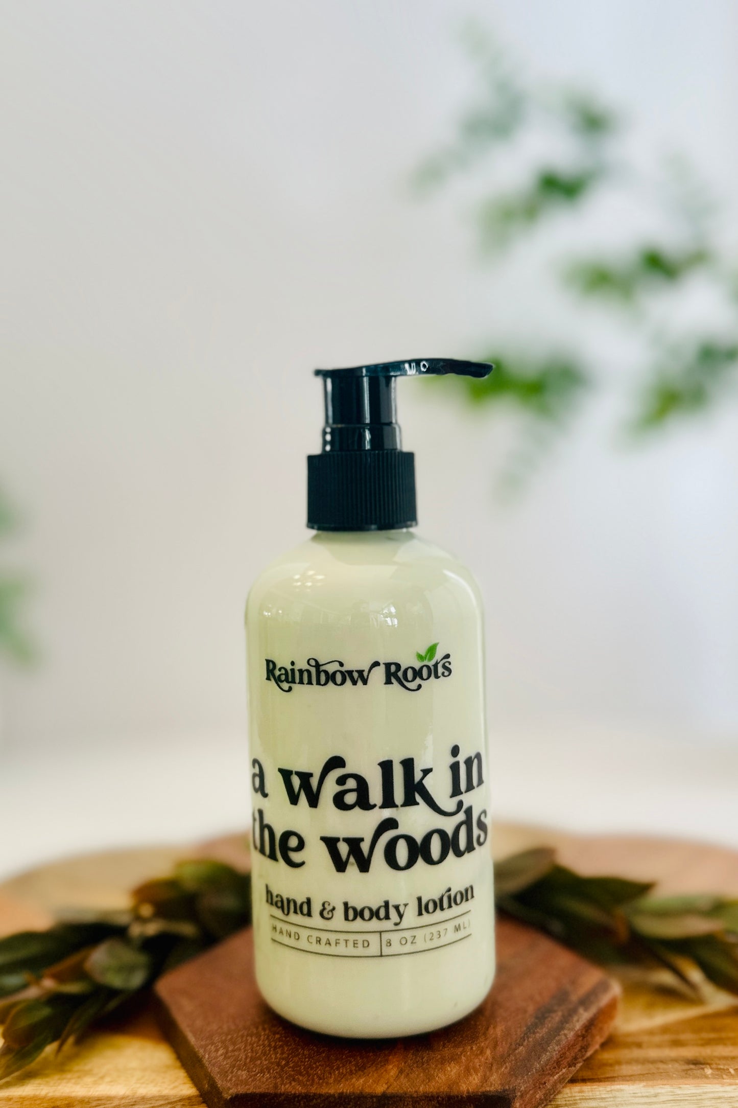 A Walk in the Woods Hand & Body Lotion | Handcrafted - Lightweight - Small Batch | Rainbow Roots