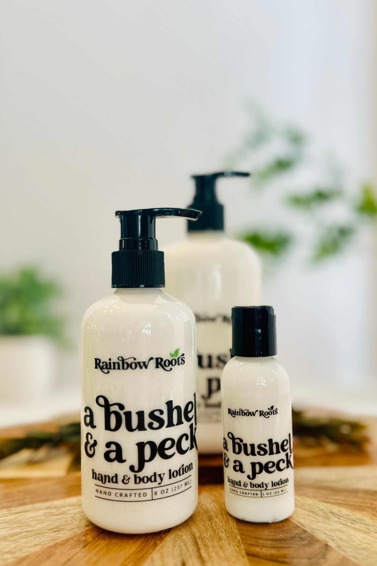 A Bushel & A Peck Hand & Body Lotion | Handcrafted - Lightweight - Small Batch | Rainbow Roots