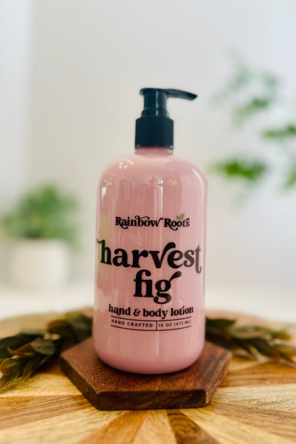 Harvest Fig Hand & Body Lotion | Handcrafted - Lightweight - Small Batch | Rainbow Roots