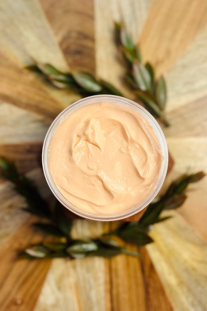 Vanilla & Pumpkin Body Butter | Handcrafted - Emulsified - Hydrating | 1oz - 4oz - 8oz | Rainbow Roots