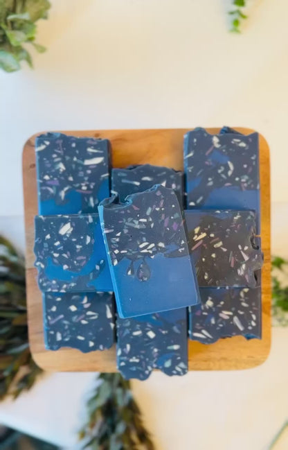 Morning Storms | Handcrafted Vegan Cold Process Soap 4oz | Rainbow Roots